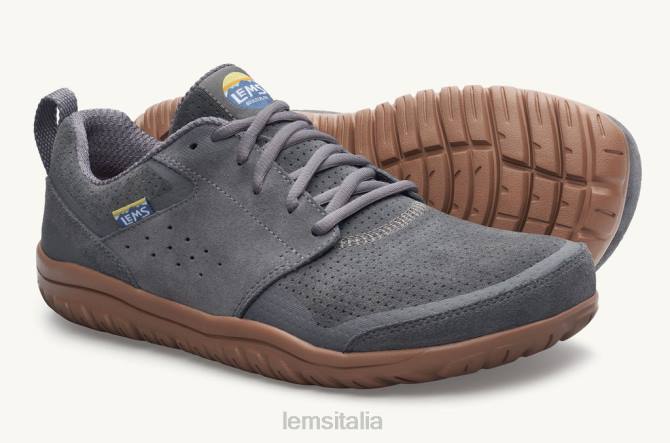 scarpe Lems pelle scamosciata zen primordiale grafite donne 8VZD76