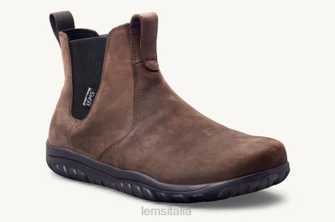scarpe Lems Stivaletto Chelsea impermeabile caffè espresso donne 8VZD105