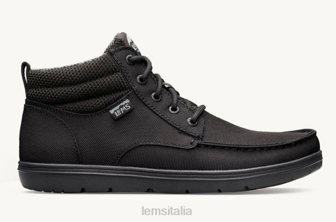 scarpe Lems stivale boulder mid vegano nero corvino donne 8VZD125