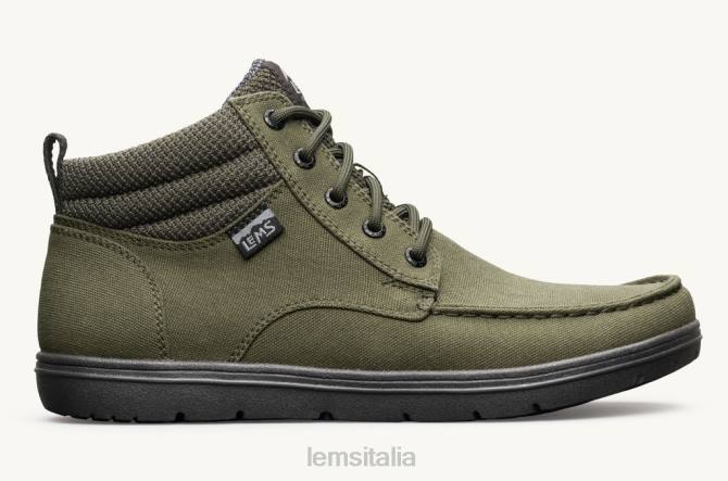 scarpe Lems stivale boulder mid vegano verde militare donne 8VZD126