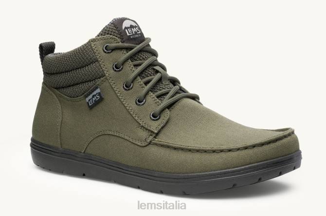 scarpe Lems stivale boulder mid vegano verde militare donne 8VZD126