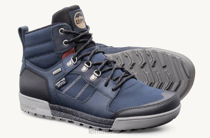 scarpe Lems stivale impermeabile outlander acciaio blu donne 8VZD115