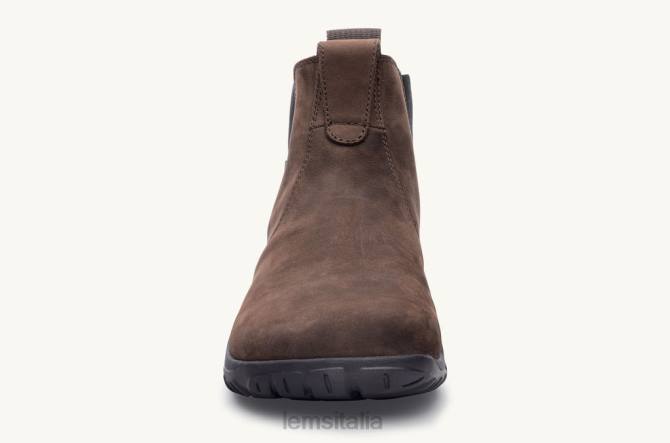 scarpe Lems Stivaletto Chelsea impermeabile caffè espresso uomini 8VZD43