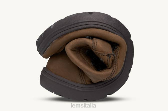 scarpe Lems stivale boulder impermeabile terra d'ombra stagionata uomini 8VZD47