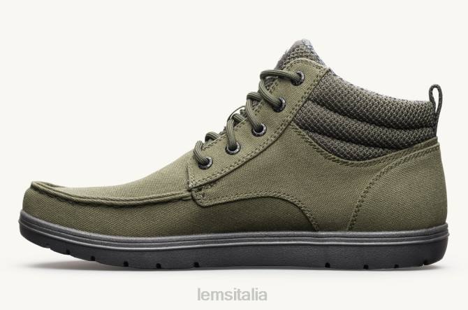 scarpe Lems stivale boulder mid vegano verde militare uomini 8VZD65