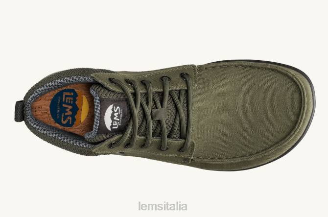 scarpe Lems stivale boulder mid vegano verde militare uomini 8VZD65