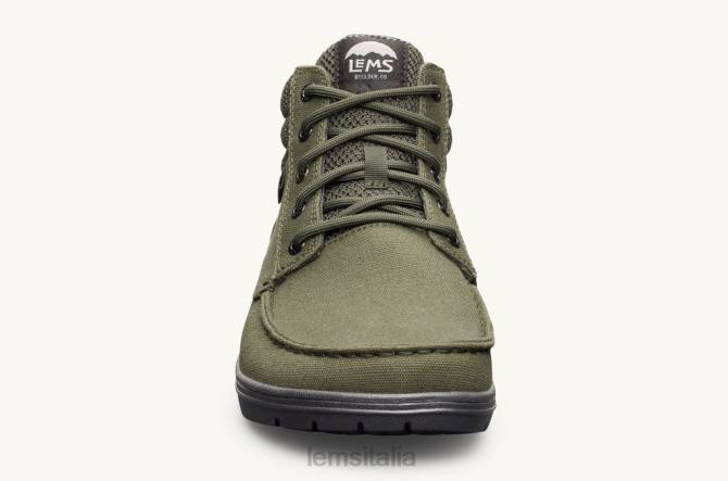scarpe Lems stivale boulder mid vegano verde militare uomini 8VZD65
